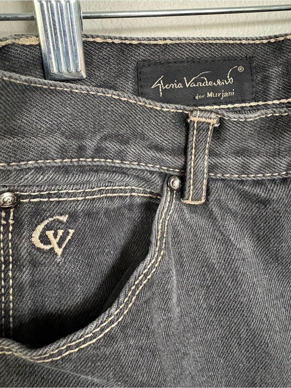 Gloria Vanderbilt Vintage High-Waist Straight Leg Jeans